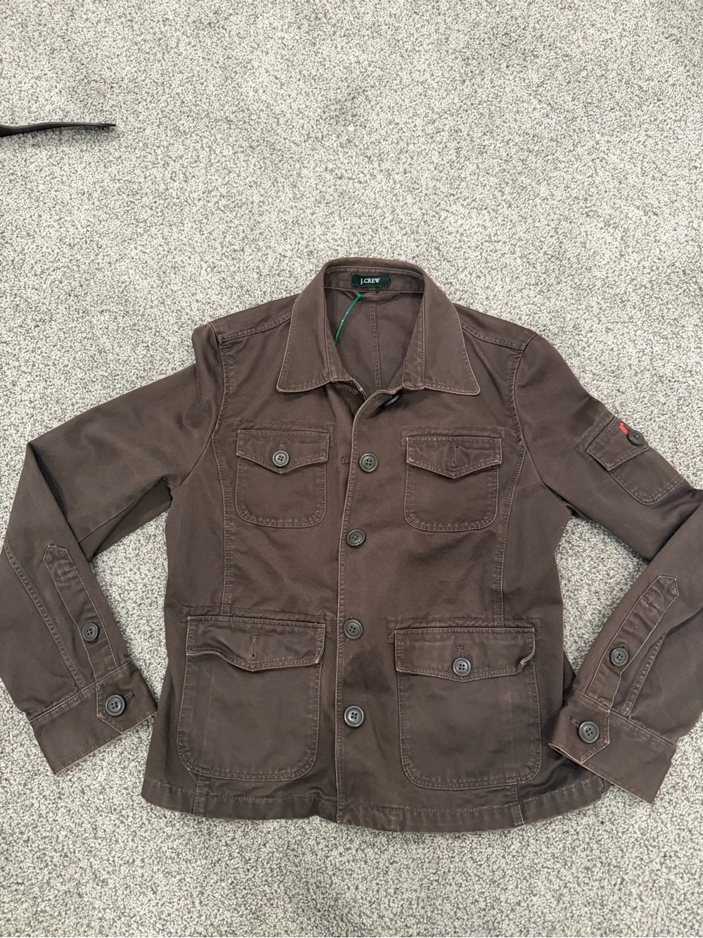 J. Crew Brown Utility Jacket - unisex